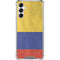 Colombia Flag Distressed Galaxy A14 5G Clear Case
