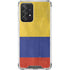 Colombia Flag Distressed Galaxy A52 5G Clear Case