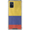 Colombia Flag Distressed Galaxy A71 5G Clear Case