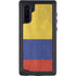 Colombia Flag Distressed Galaxy Note 10 Waterproof Case