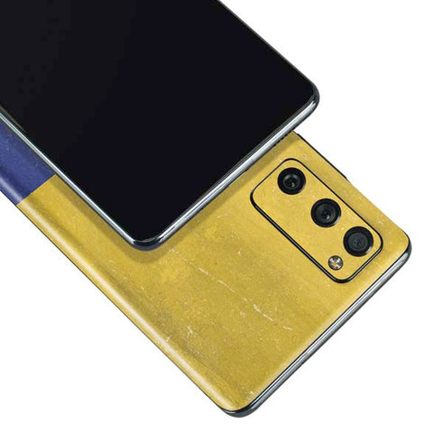 Colombia Flag Distressed Galaxy S20 Fan Edition Skin