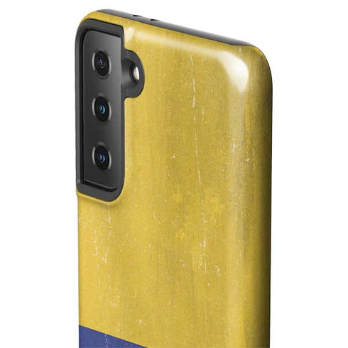 Colombia Flag Distressed Galaxy S21 Plus 5G Pro Case