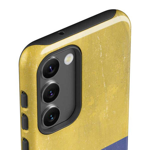 Colombia Flag Distressed Galaxy S23 Pro Case