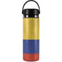 Colombia Flag Distressed Hydro Flask 20oz Wide Mouth Skin