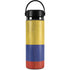 Colombia Flag Distressed Hydro Flask 20oz Wide Mouth Skin
