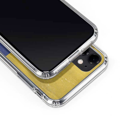Colombia Flag Distressed iPhone 11 Clear Case
