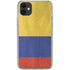 Colombia Flag Distressed iPhone 11 Clear Case