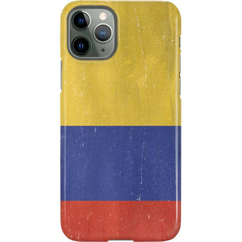 Colombia Flag Distressed iPhone 11 Pro Lite Case