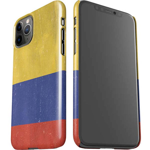 Colombia Flag Distressed iPhone 11 Pro Lite Case