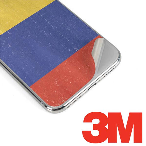 Colombia Flag Distressed iPhone 11 Pro Max Skin