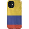 Colombia Flag Distressed iPhone 12 Mini Impact Case