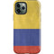 Colombia Flag Distressed iPhone 12 Pro Impact Case