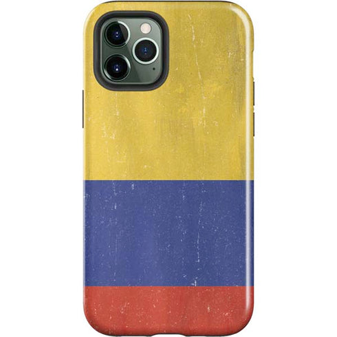 Colombia Flag Distressed iPhone 12 Pro Max Impact Case