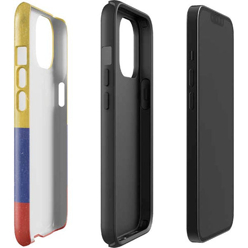 Colombia Flag Distressed iPhone 13 Impact Case