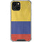 Colombia Flag Distressed iPhone 14 Clear Case