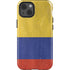 Colombia Flag Distressed iPhone 15 Impact Case