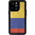 Colombia Flag Distressed iPhone 15 Pro Waterproof Case