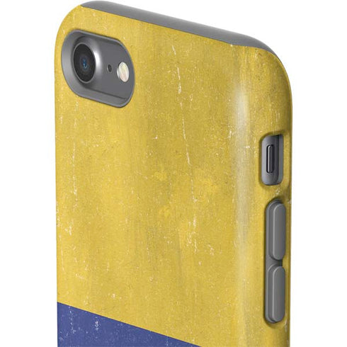 Colombia Flag Distressed iPhone SE (2nd & 3rd Gen) Pro Case