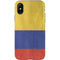 Colombia Flag Distressed iPhone X Pro Case