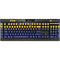 Colombia Flag Distressed K95 RGB PLATINUM Mechanical Gaming Keyboard Skin