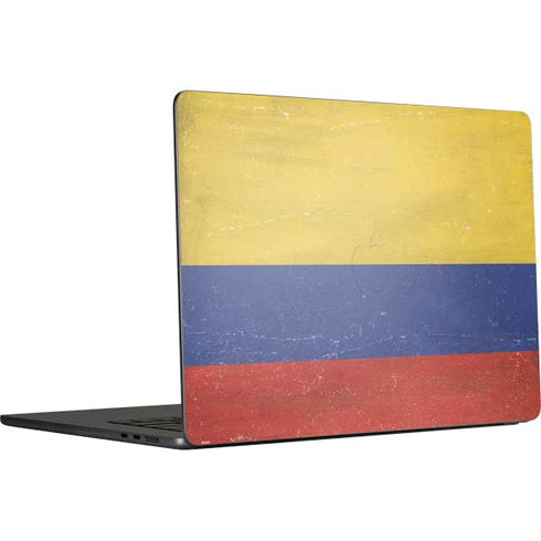 Colombia Flag Distressed MacBook Air 15 in (2023) Skin