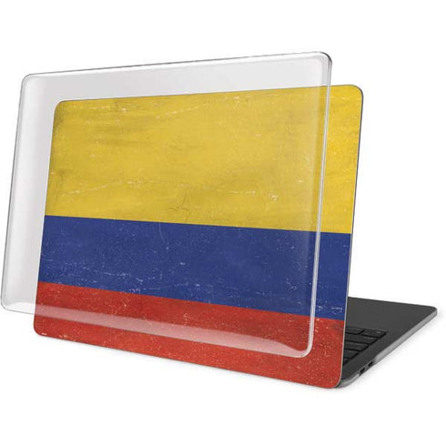 Colombia Flag Distressed MacBook Pro 15in (2016-19) Case plus Skin