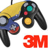 Colombia Flag Distressed Nintendo GameCube Controller Skin
