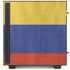 Colombia Flag Distressed NZXT H510 Compact ATX Mid-Tower Case Skin