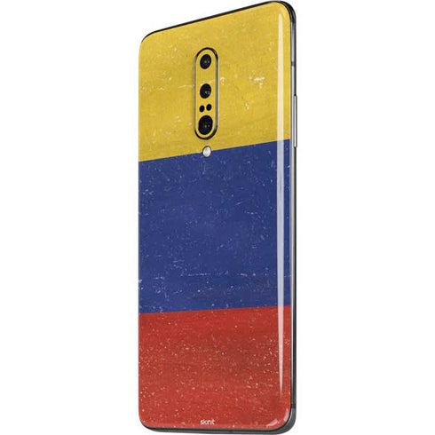 Colombia Flag Distressed OnePlus 7 Pro Skin
