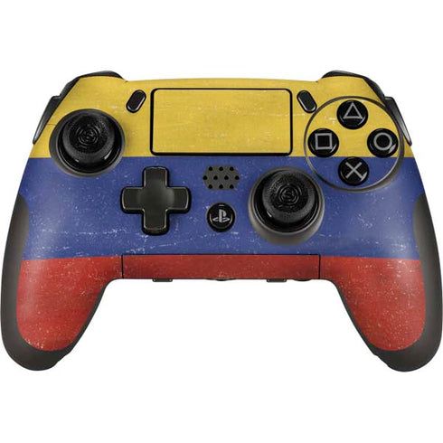 Colombia Flag Distressed PlayStation Scuf Vantage 2 Controller Skin