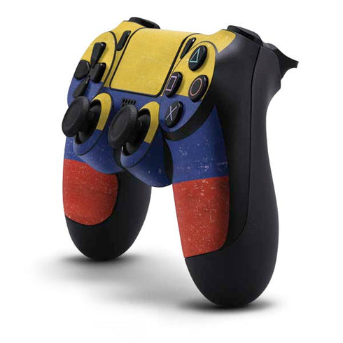 Colombia Flag Distressed PS4 Controller Skin