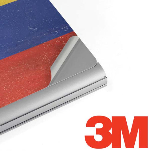 Colombia Flag Distressed Surface Book 2 15in Skin