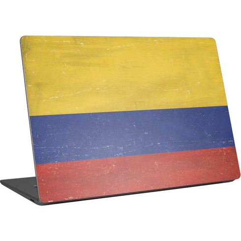Colombia Flag Distressed Surface Laptop 4 15in Skin