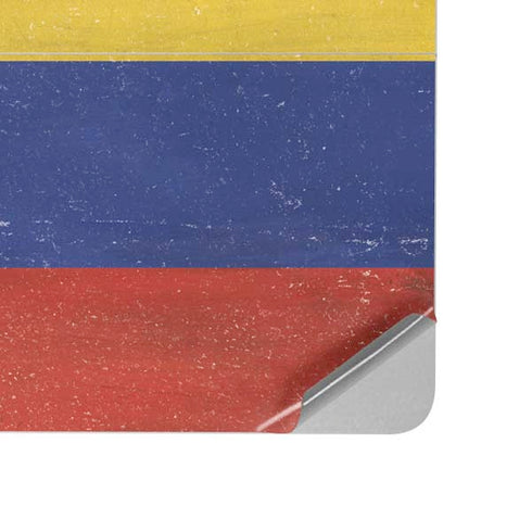Colombia Flag Distressed Surface Laptop Studio Skin