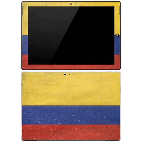 Colombia Flag Distressed Surface Pro 3 Skin