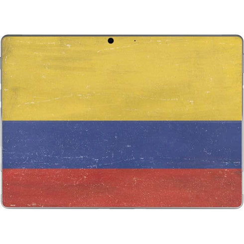 Colombia Flag Distressed Surface Pro 9 Skin