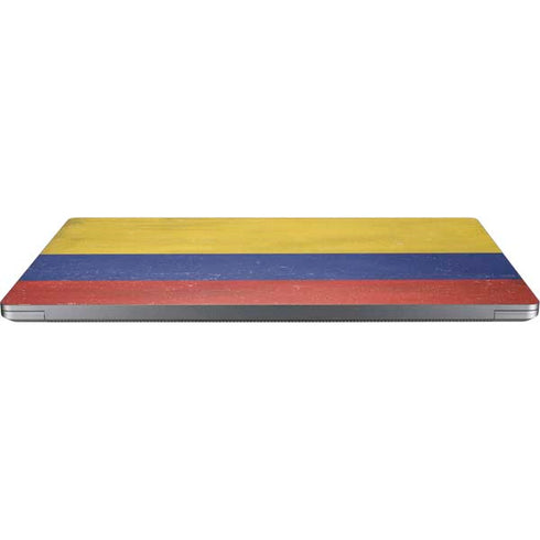 Colombia Flag Distressed Universal Laptop 17in (13.8 x 10in) Skin