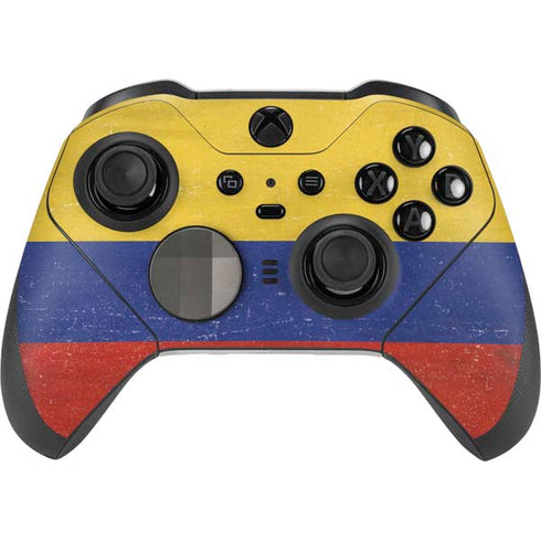 Colombia Flag Distressed Xbox Elite Wireless Controller Series 2 Skin