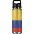 Colombia Flag Distressed YETI Rambler 26oz Bottle Skin