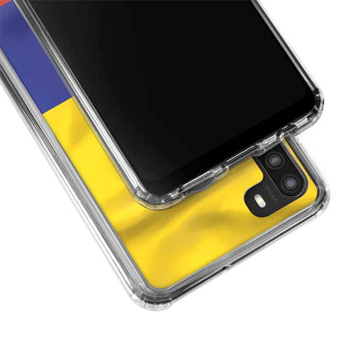 Colombia Flag Galaxy A21 Clear Case