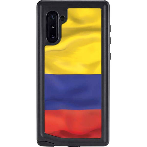 Colombia Flag Galaxy Note 10 Waterproof Case