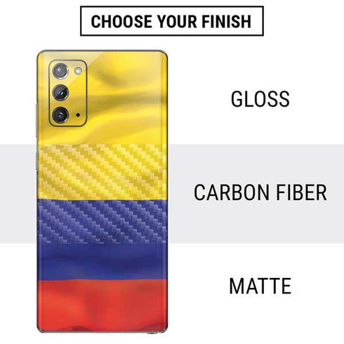 Colombia Flag Galaxy Note20 5G Skin