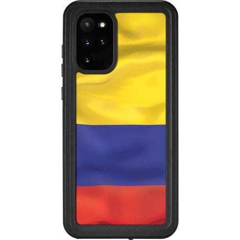 Colombia Flag Galaxy S20 Plus Waterproof Case