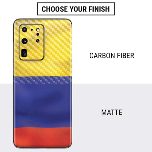 Colombia Flag Galaxy S20 Ultra 5G Skin