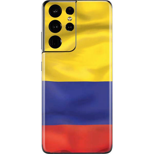 Colombia Flag Galaxy S21 Ultra 5G Skin