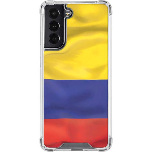 Colombia Flag Galaxy S22 Clear Case