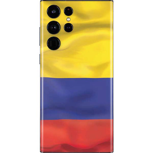 Colombia Flag Galaxy S22 Ultra Skin