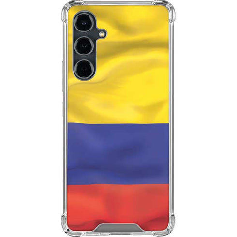 Colombia Flag Galaxy S23 FE Clear Case