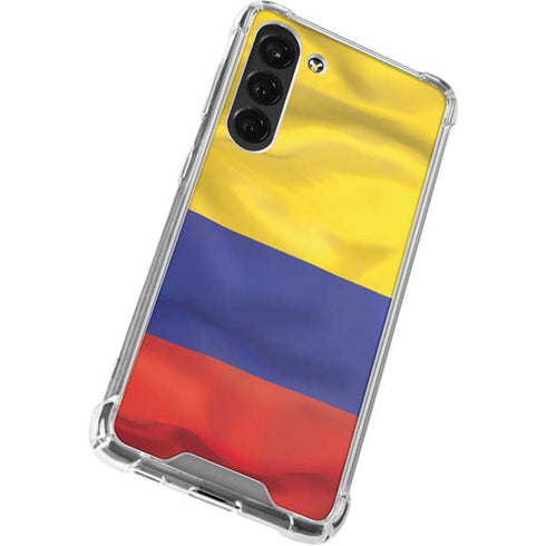 Colombia Flag Galaxy S23 Plus Clear Case