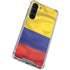 Colombia Flag Galaxy S23 Plus Clear Case